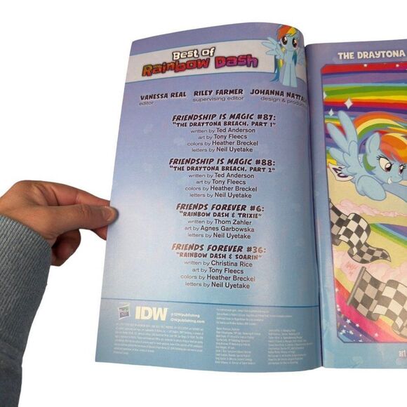 My Little Pony BEST OF RAINBOW DASH IDW Comics 2023 APR231566 (CA) Hickey - Picture 4 of 5